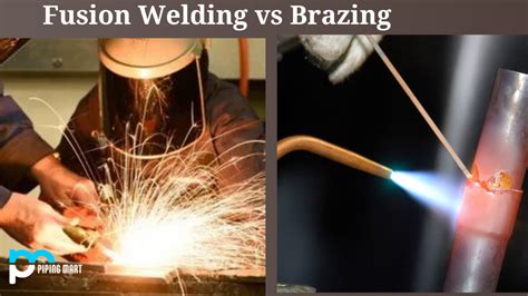 brazing sheet metal instead of welding|brazing vs welding process.